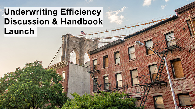 Panel Discussion on the benefits of integrating energy and water efficiency into the multifamily mortgage lending