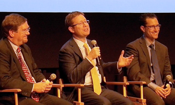 Adam Hinge, Jonathan Flaherty and Ari Frankel