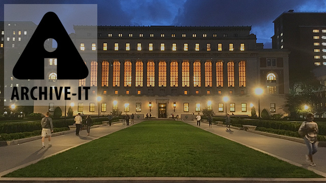 Sallan Foundation archive project with Columbia University Avery Architectural & Fine Arts Library