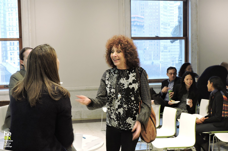 Nancy Anderson and NYSERDA President Alicia Barton