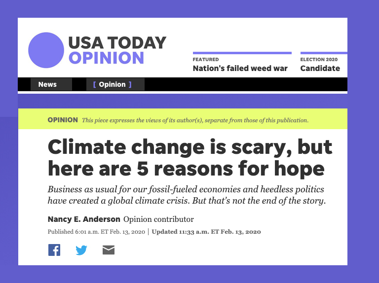 Mock-up of USA Today Opinion Column (13 Feb 2020)