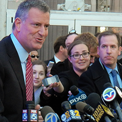 Mayor Bill de Blasio