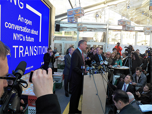 Mayor-elect Bill deBlasio