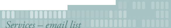 Join our list