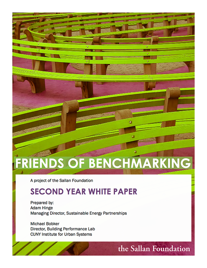 Friends of Benchmarking Second Year Whitepaper
